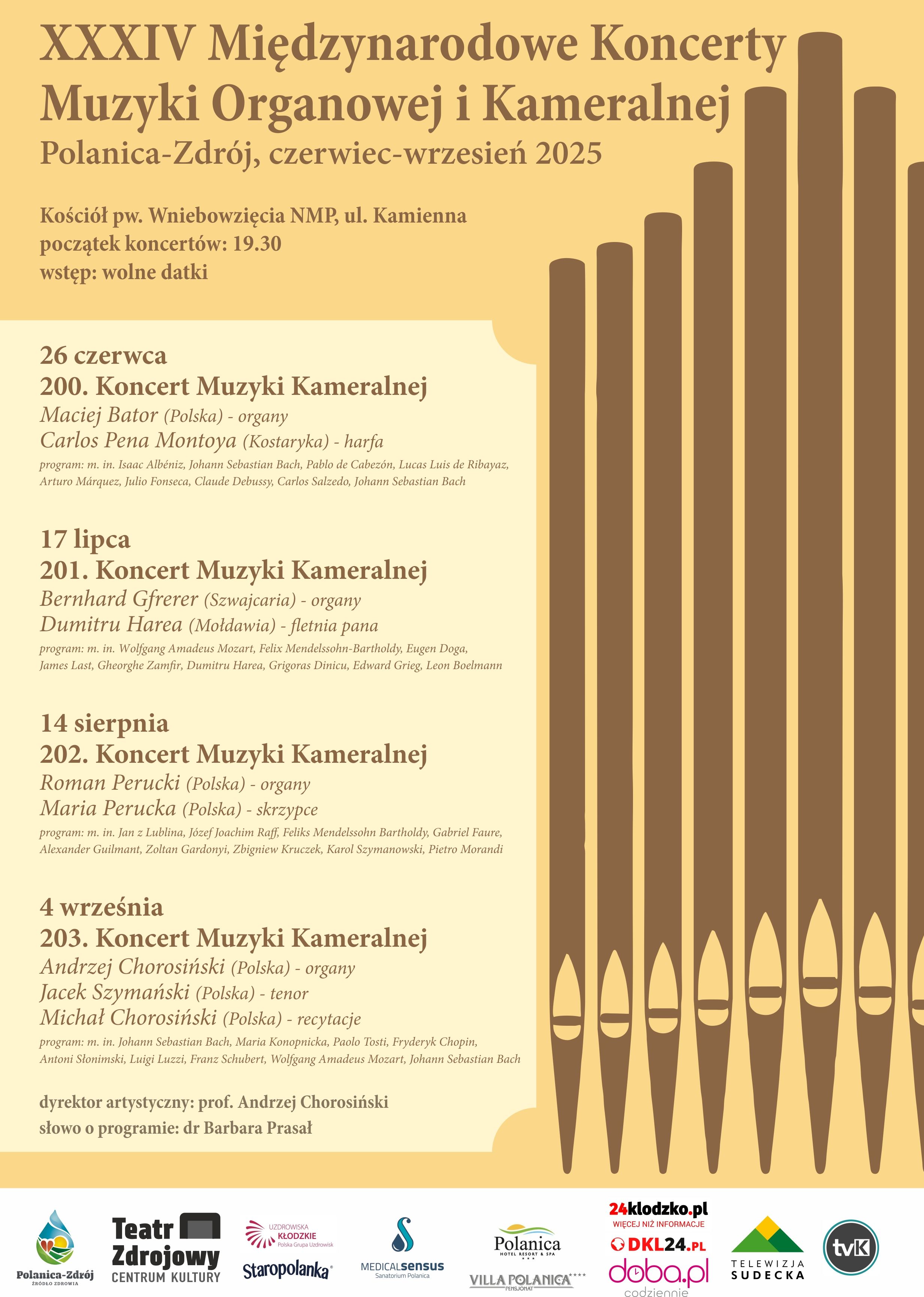 200. Międzynarodowy Koncert Muzyki Organowej i Kameralnej