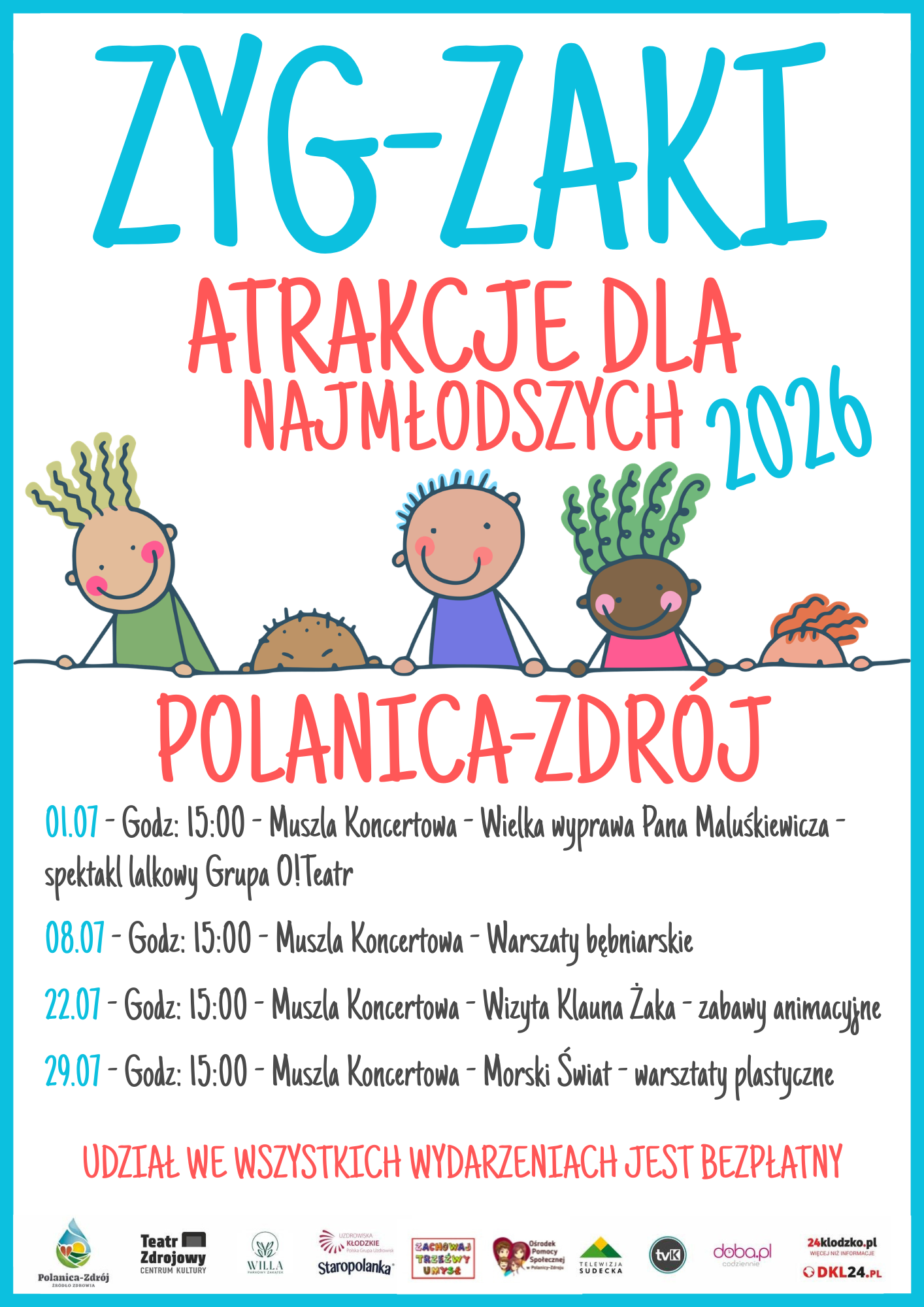 Zyg-zaki Atrakcje dla najmłodszych